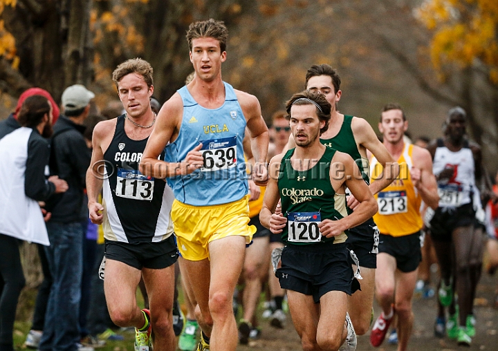 2015NCAAXC-0122.JPG - 2015 NCAA D1 Cross Country Championships, November 21, 2015, held at E.P. "Tom" Sawyer State Park in Louisville, KY.